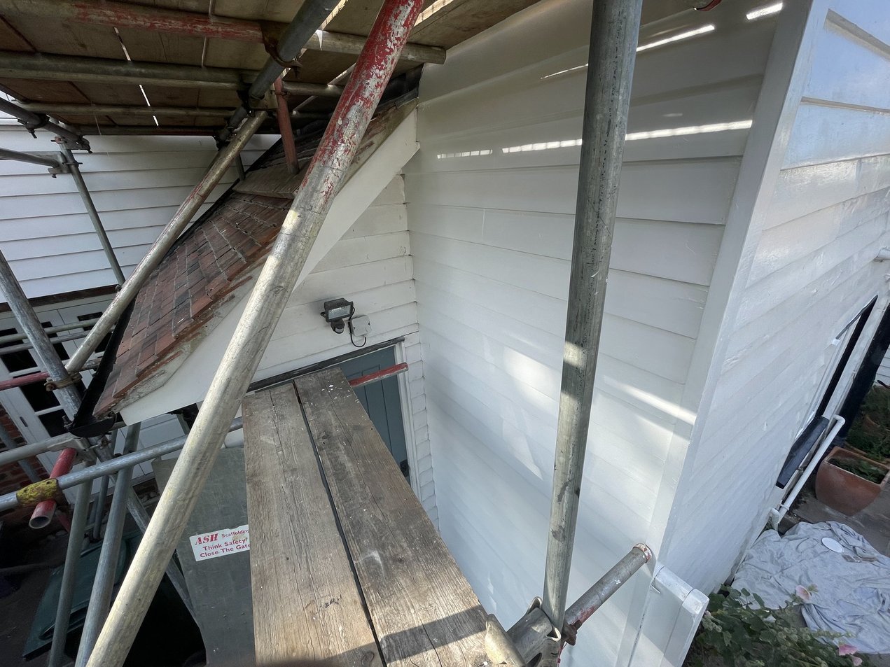 Completed weatherboard project