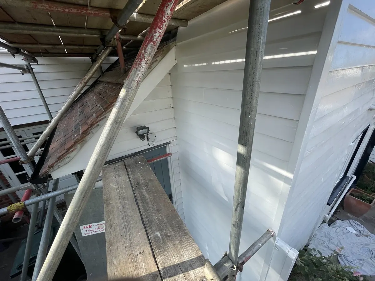 Completed weatherboard project
