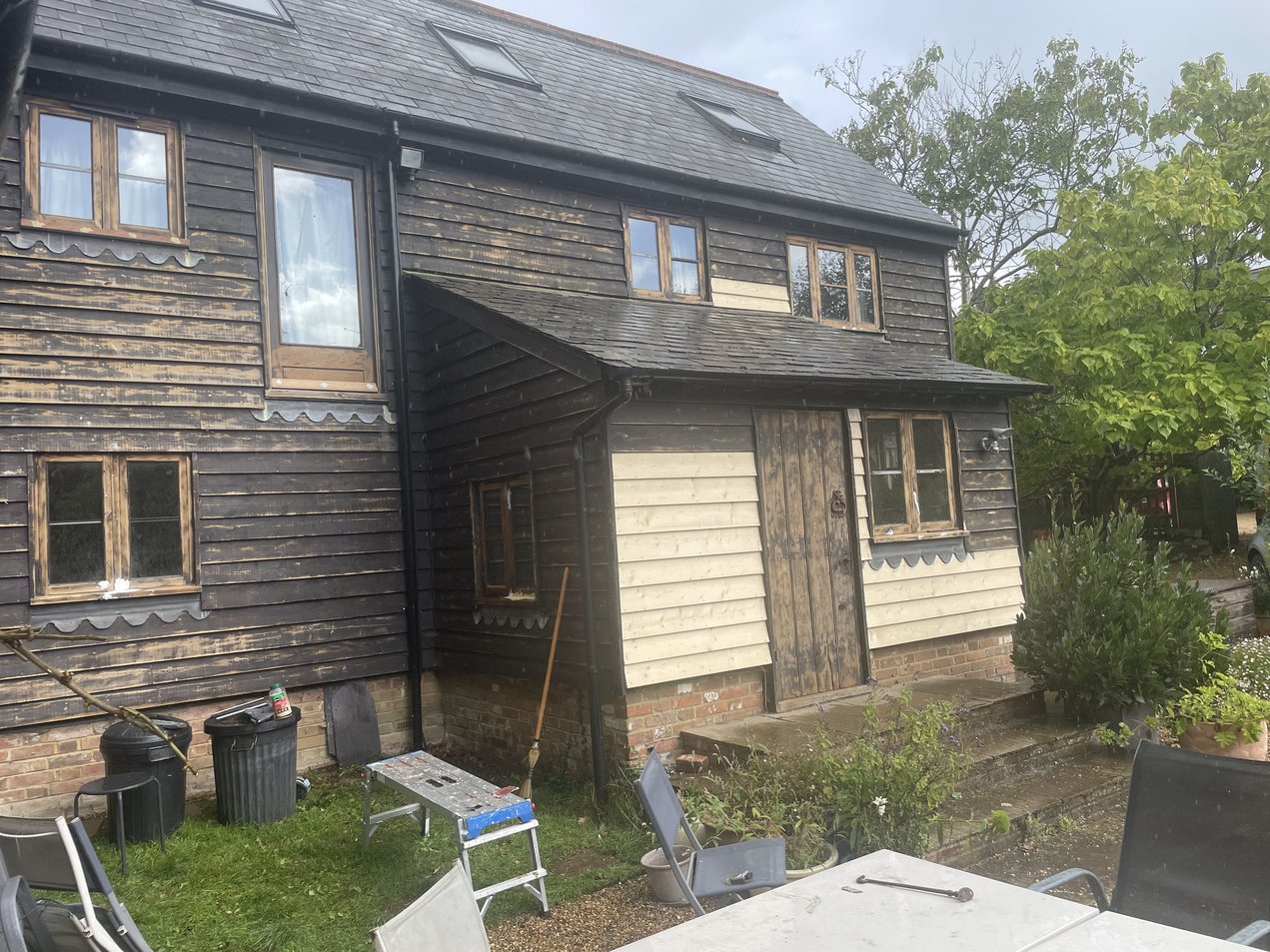Professional weatherboard finish