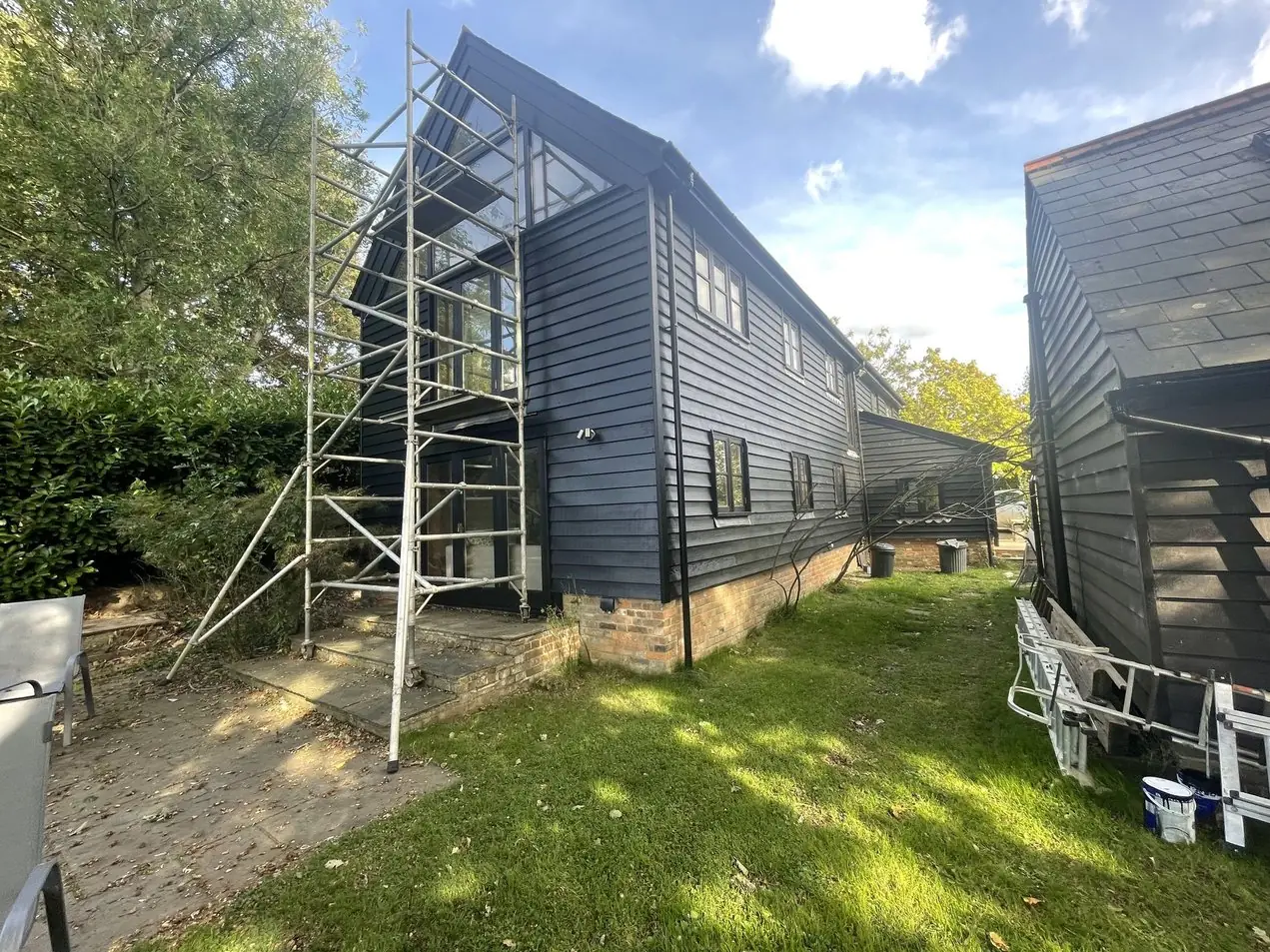 Restored heritage weatherboard property in the High Weald